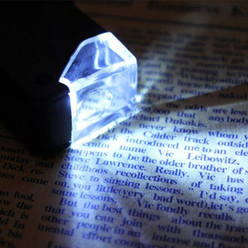 Microscopio tascabile 60X regolabile zoom portatile lente di ingrandimento LED monete soldi - Foto 7 di 11