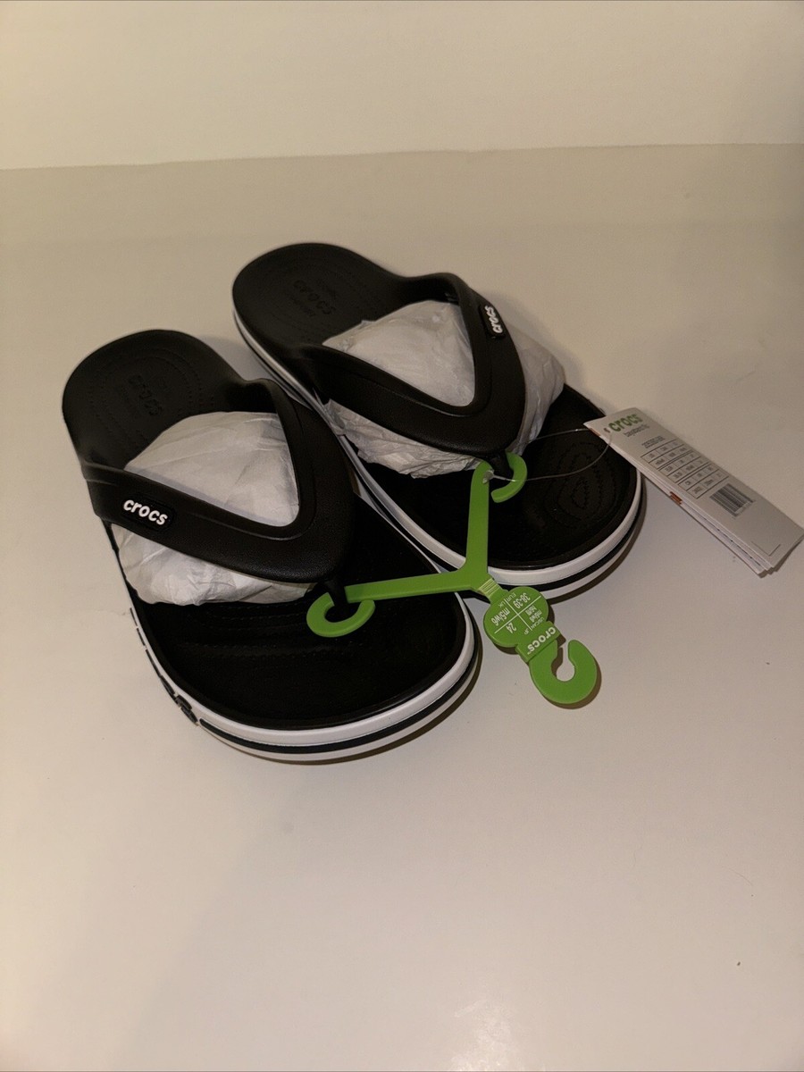 Size Mens Womens Crocs Sandals Bayaband Flip Flops, Waterproof Shower  Shoes