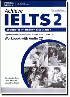			Achieve IELTS 2 Workbook, Cushen, Hutchinson, Harrison 9781133316190 New,.		