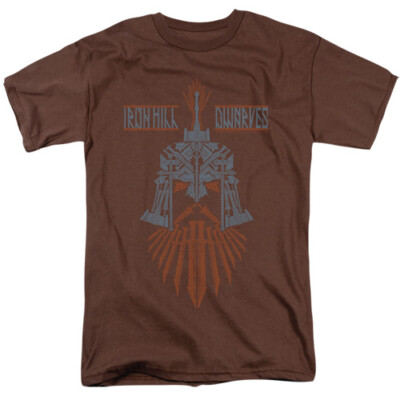 THE HOBBIT IRONHILL DWARVES Licensed Adult Men's Graphic Tee Shirt SM-3XL