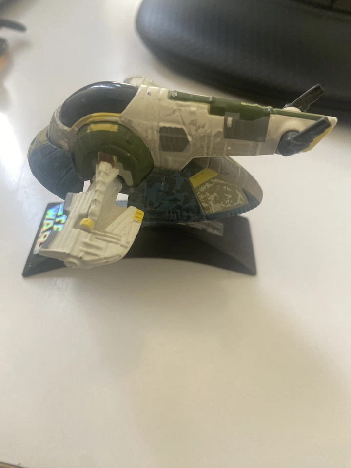 Star Wars Titanium Series Die Cast Slave One Boba Fett Ship 2004 - Изображение 3 из 4