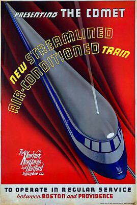 1935 The Streamlined Comet 13 x 19'' Photo Print