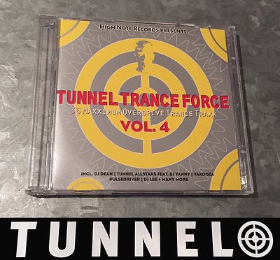 TUNNEL TRANCE FORCE AMERICA VOL. 4   TUNNEL 3CD ALBUM