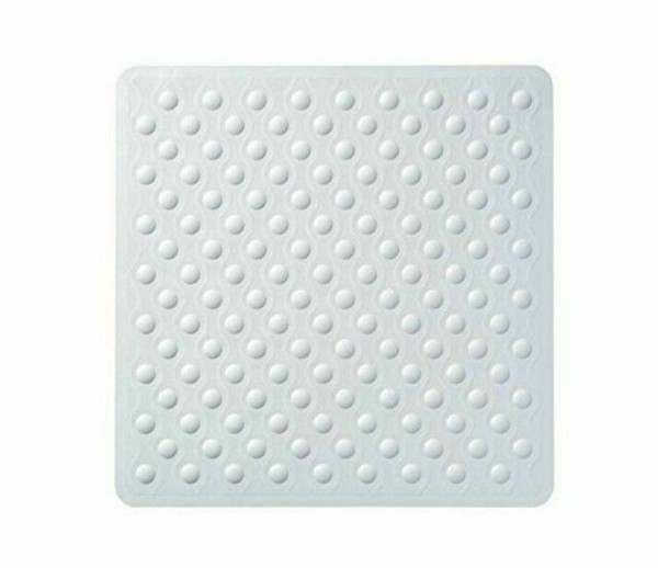 TowelsRus AntiFungal NonSlip Rubber Shower Mat White for sale