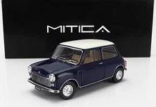 Mitica-Diecast 1/18 Innocenti Mini Cooper MK2 1968 Blue Ivory 205005-D