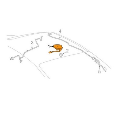 TOYOTA Genuine 86960-06030-D2 Antenna Assembly TOYOTA Genuine 86960-06030-D2 Antenna Assembly