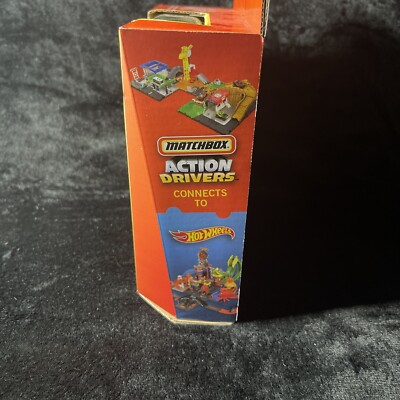 Matchbox Action Fahrer Busstation Spielset | Mit Bus & Beweglichen Figuren, Für Kinder Ab 3 Jahren