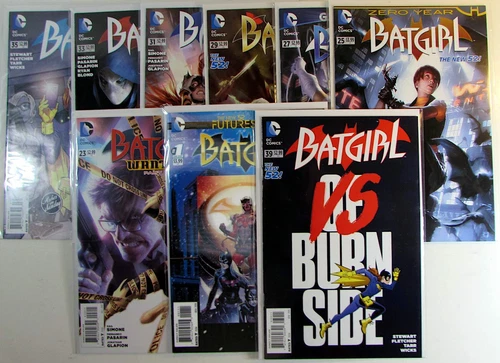 Batgirl Lot of 9 #35, 33, 31, 29, 27, 25, 23, 39, Future End 1 DC (2015) Comics
