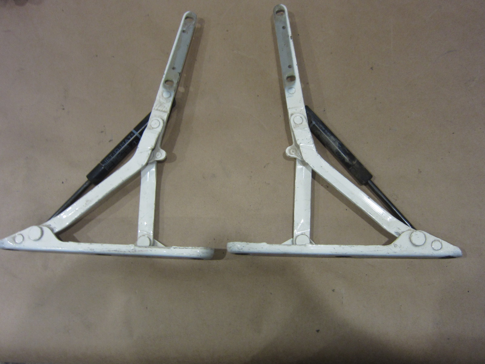 Maserati 3200,4200 - Rear Trunk Lid Hinges Set # 384700106 - 384700105