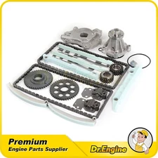 Timing Chain Kit Oil Water Pump Set Fit 2004 Ford F-150 E-150 Club Wagon 4.6L