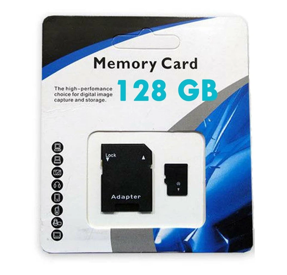 Micro SD Card 32GB 64GB 128GB 256GB 512GB 1TB Micro SD Memory Card TF Adapter - Image 3 of 4