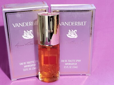 Gloria Vanderbilt 0.5 oz / 15 ml EDT Spray   Lot of 2  new in box