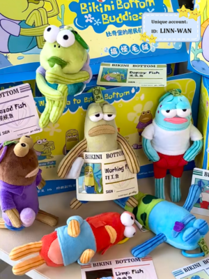10ピース　Bikini Bottom Buddies Genuine POP MART Bikini Bottom Buddies Series Confirmed