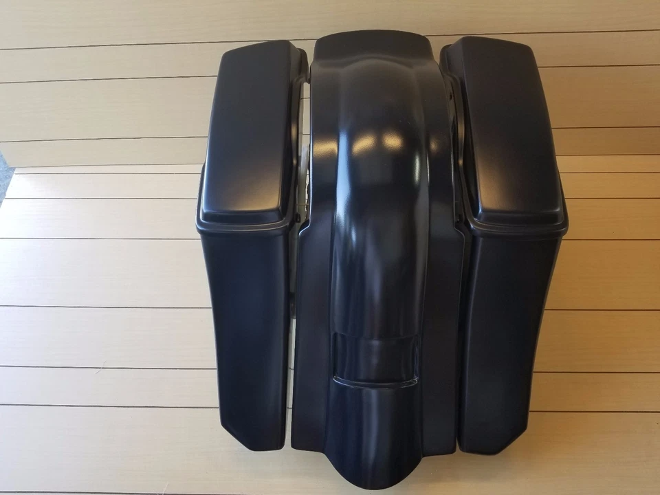 BOLSAS/GUARDABARROS TRASERO HARLEY DAVIDSON STRETCH 6" ABAJO 9" TOURING 97-2013 Foto 4 de 4