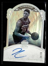 2019-20 Panini Crown Royale Jarrett Culver Lineage Scripts Autograph /49 U5869