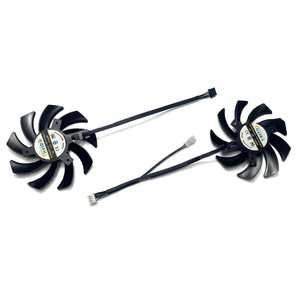 Cooler Fan Cooling Fan Parts for Lenovo/HP/Dell RTX3060/RTX3060TI Graphics Card - Image 4 of 4