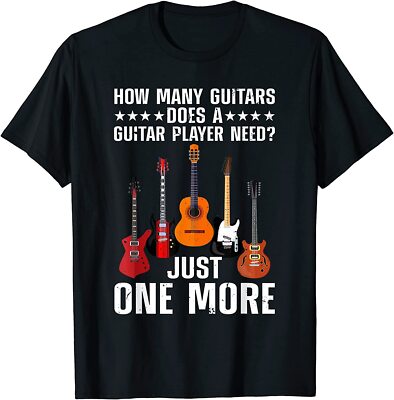 Funny Guitar Player Art T-Shirt for Men & Women - Limited Edition Guitar Lover T