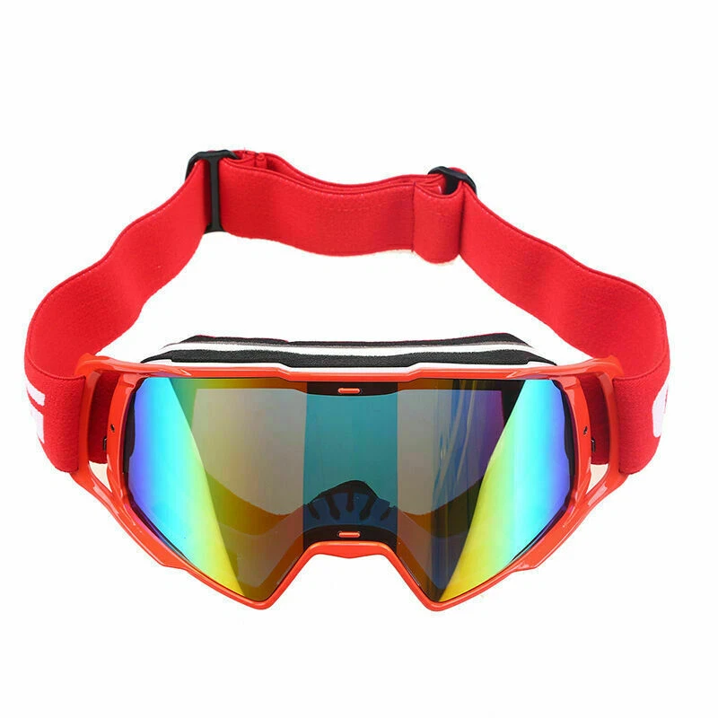 Gafas deportivas rojas para motocross ATV MTB todoterreno scooter Foto 2 de 4