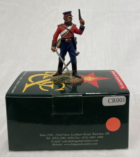 King & Country CR001 Officer w/ Pistol & Sword Crimean War New Rare Retired