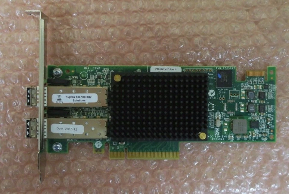 Fujitsu Primergy S26361-F4994-E2 LPE16002 Dual Port 16Gb/s Host Bus Adapter HBA - Image 3 of 4
