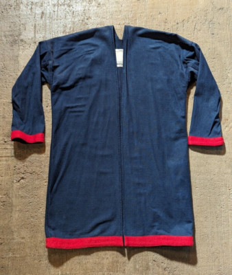 Visvim Sanjuro Coat Indigo Cotton Red Wool Size 3 | eBay UK