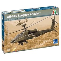 AH-64D Langbogen Apache Hubschrauber Kunststoff Kit 1:48 Modell Italeri