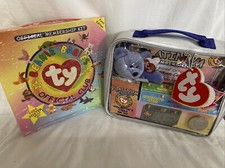 Ty Beanie Baby Case Clubby II Platinum Membershio Certificate Rare Vintage  Kit