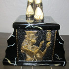 VINTAGE RESIN FIGURE OF 1920's FLAPPER WOMAN BY LUXOR LAS VEGAS GIFT COLLECTION — photo 5