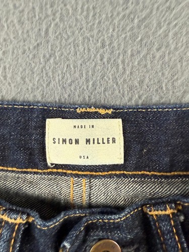 Simon Miller Jeans Herren 30x29* Blau Selvedge M002 Slim Schnurrhaare Japanisch USA - Bild 5 von 14
