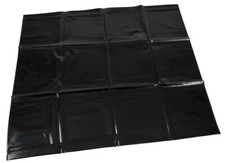 Lack Kopfkissenbezug Lackkissen SM Bettwäsche abwaschbar  Schwarz 72 x 77,5 cm