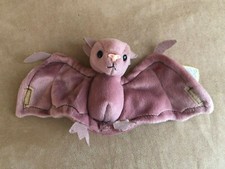 Ty Beanie Baby Batty the Bat vintage DOB 1996 tag errors babies 4035
