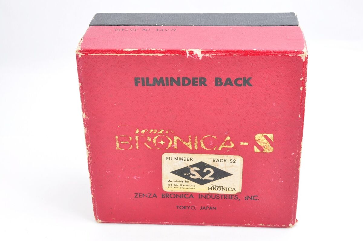 Near Mint* Zenza Bronica Film Back Magazine S2 6x6 in Box Near Mint* Zenza Bronica Film Back Magazine S2 6x6 in Box