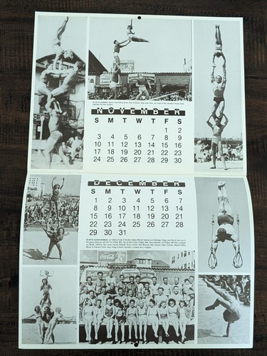 1991 Muscle Beach Alumni Association Pictorial Calendar - Collector's Item - Picture 4 of 5