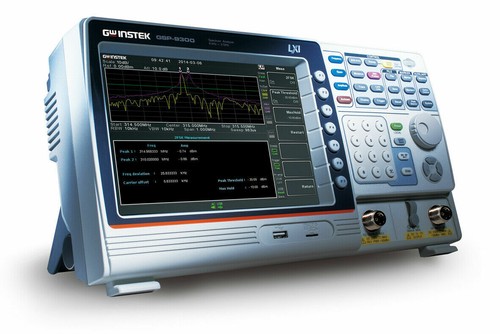 GW Instek GSP-9300B Spectrum Analyzer 9KHz to 3GHz (Optional Tracking Generator) - Foto 1 di 3