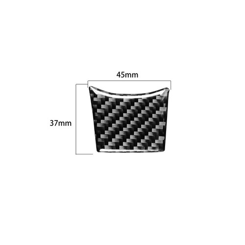 Carbon Fiber Steering Wheel Accent Trim Cover For Subaru BRZ Toyota 2017-19 - Picture 16 of 18