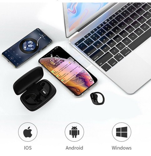 US TWS Wireless Bluetooth Headphones Earphones Earbuds in ear For iPhone Samsung - Picture 8 of 12