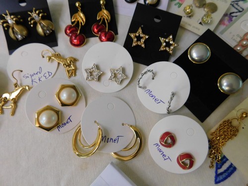 Designer Earrings LOT 23 Pairs Avon Monet Lia Sophia Chicos TOP PICK - Imagen 13 de 18
