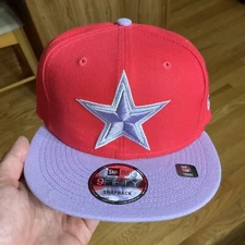 New Era 9FIFTY Dallas Cowboys 2-Tone Color Pack Snapback Hat Cap Red/Purple NWT