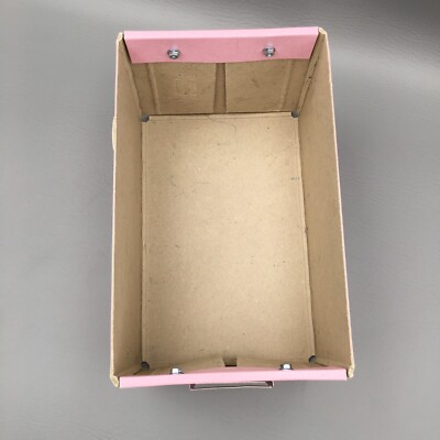 IKEA Kassett CD Box Pink Storage Box Closet Bookcase Organizer ( 1