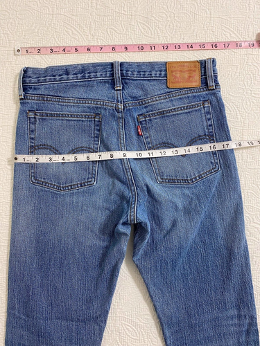 Levi's Cone Denim Jeans Skinny Größe 30 Damen blau vorne Knöpfe #2370 - Bild 8 von 9