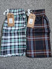 Cargo Bay Pyjama Shorts Bottoms 7-8 Years 2 Pairs