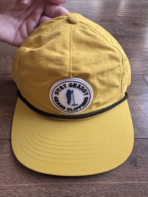 Grass Clippings Golf Hat - New With Tags - Yellow Rope Hat