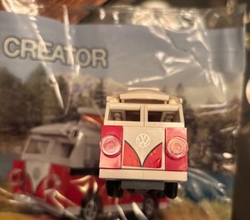 Lego Creator 40079 Mini VW T1 Camper Van 2013 Retire 100% Complete Ex. Condition