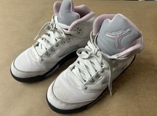 Nike Air Jordan 5 Retro GS Medium Soft Pink HQ7980-102 Youth Size 4Y