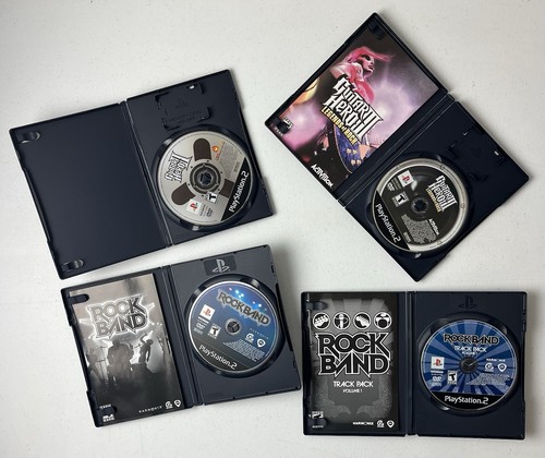 PS2 Guitar Hero 3 Legends of Rock SG Guitar Bundle w/ Box 4 Games GH2 Rock Band - Picture 16 of 24