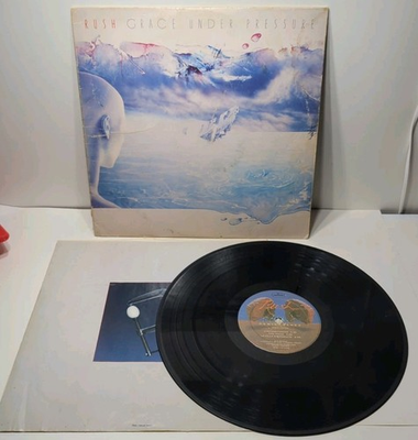 #ad #ad ✨VINTAGE✨ 1984 Rush Grace Under Pressure LP Vinyl Album Record Rock $18.90