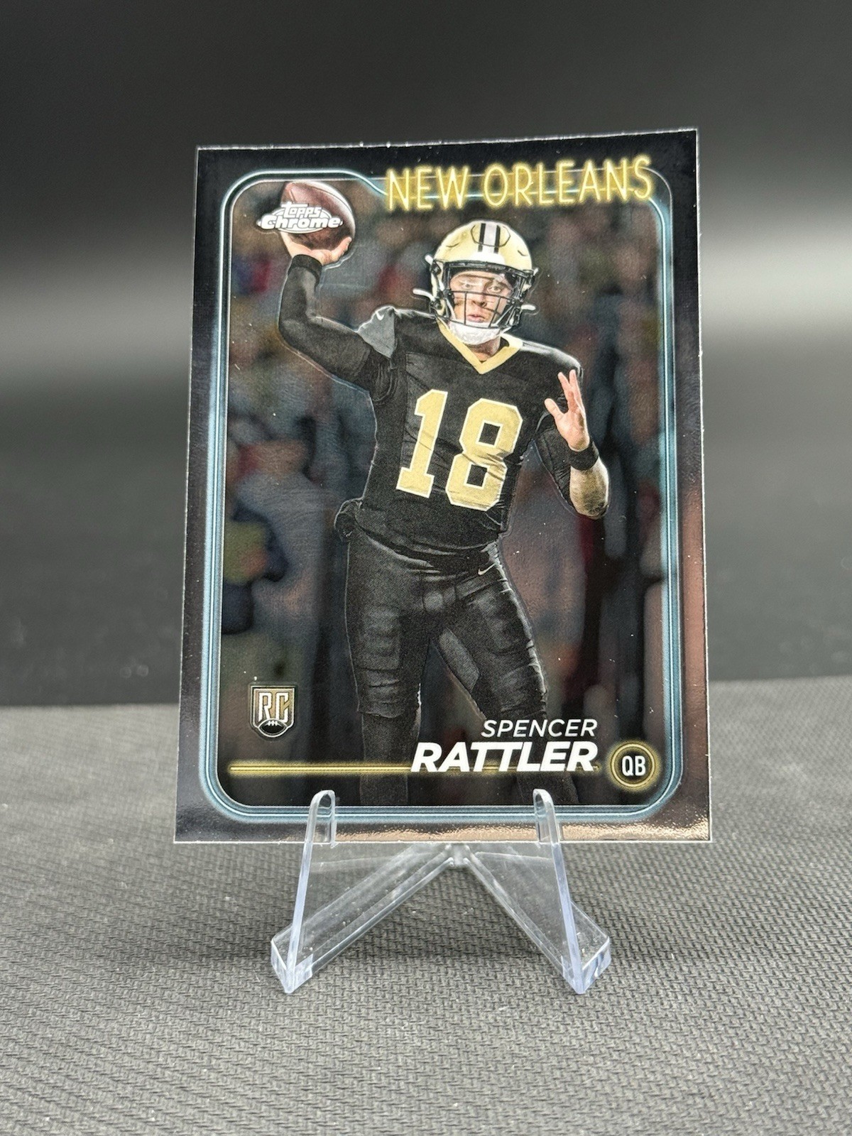 2024 Topps Chrome - Rookies Spencer Rattler #213 (RC)