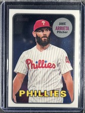 Arrieta, Jake - 2018 Topps Heritage Chrome - 390/999 