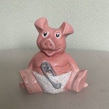 Wade ~ For NatWest ~ “Woody” ~ 1983 Piggy Bank ~ Money Box ~ Original Stopper