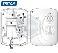 Triton Enrich shower spare parts and accessories